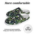 thumbnail image 6 of Lsque Fun Panda Playing With Bamboo Leaves Pattern Womens Comfort Cotton on Scuff With Memory Foam and Anti-skid Sole Slipper-35/36, 6 of 7