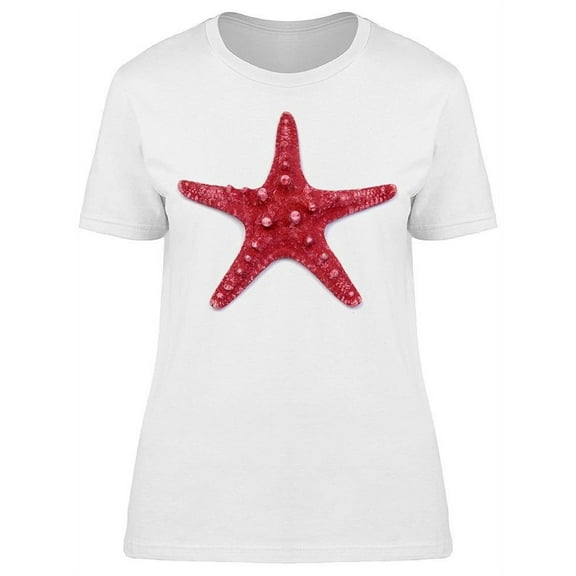 Red Starfish T-Shirt Women -Image by Shutterstock, Female XX-Large