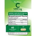 thumbnail image 2 of Vitamin C with Rose Hips 1000mg | 60 Caplets | Vegan, Non-GMO, Gluten Free | by Nature's Truth, 2 of 7