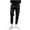 Black, variant on IROINNID Mens Cargo Pants Print Overalls Loose Harlan Large Pants Elastic Waist Pants