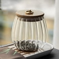 thumbnail image 4 of Dsseng Glass Kitchen Canisters Airtight Storage Jars Containers Candy Cookie Jar for Coffee Tea Snacks Rice Sugar Flour Nut Container, 4 of 6