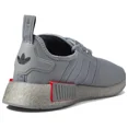thumbnail image 3 of Adidas NMD R1 Grey Red Blue Boost Running Shoe Boost Tech (GX9524) Mens Size 5, 3 of 6