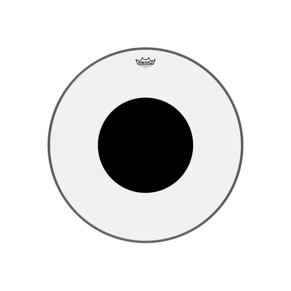 REMO 26" BLACK DOT Bass Clear