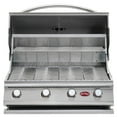 thumbnail image 2 of Gourmet Series 4-Burner Built-In Stainless Steel Propane Gas Grill, 2 of 5