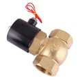 thumbnail image 1 of Válvula, válvula solenoide de latón de dos vías normalmente normalmente cerrada Válvula solenoide de dos vías construida para profesionales, 1 of 8