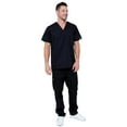 thumbnail image 5 of Men's Lightweight 6 Pocket Classic Uniform Scrubs - Style 101, 5 of 5
