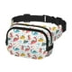 thumbnail image 2 of Fotbe Dinosaur Cangurera Cuadrada con Estampado de Doble Capa, Bolsa de Cintura Ajustable Mini para Hombres y Mujeres, 2 of 9