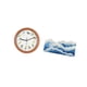 thumbnail image 5 of Reloj de pared con pájaro cantor, alfombra de baño con flocado, material cómodo, ideal para sala de estar, dormitorio, baño y cocina., 5 of 8