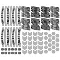thumbnail image 2 of Paquete de 72 pegatinas reflectantes surtidas Sunnimix pegatinas reflectantes, 2 of 6