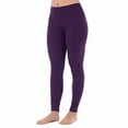 thumbnail image 3 of Fruit of the Loom Women's Micro Waffle Premium Thermal Bottom, Violet, 2X, 3 of 3