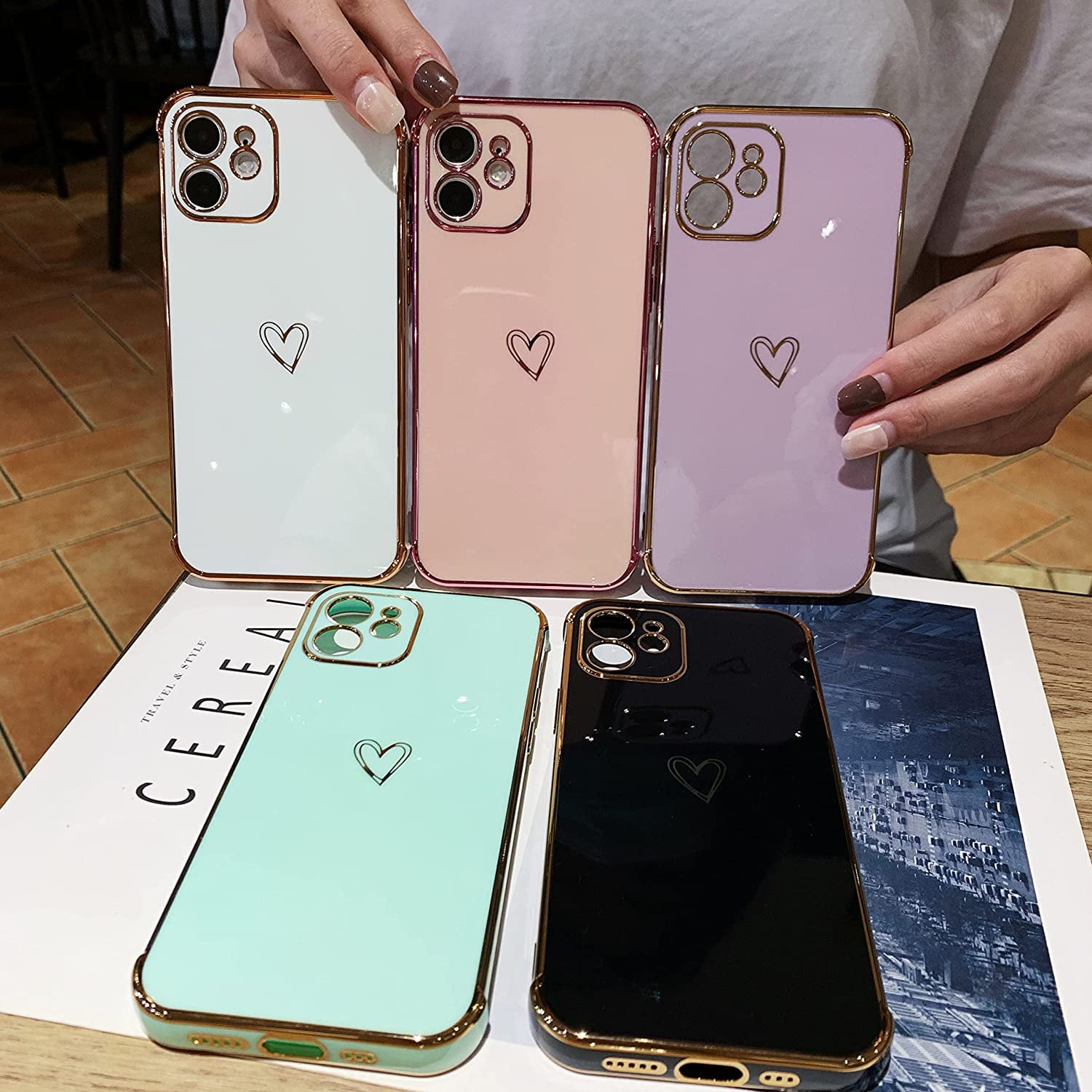 Lippy  iPhone 12 IBAOLEA Compatible with iPhone 12 Case Cute, Soft Tup Phone Cases