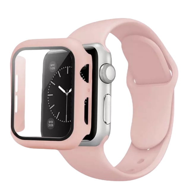 Correa de Silicón Mamá Pulpo para Apple Watch 41mm con Case Protector de pantalla