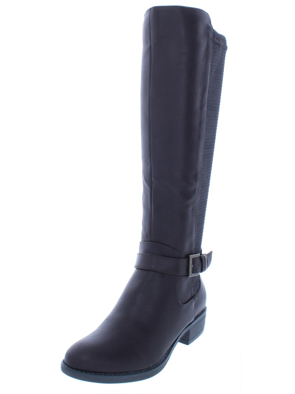 Style & Co Womens Luciaa Textured Knee-High Riding Boots 