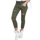 thumbnail image 1 of Pantalones de mujer, pantalones vaqueros rasgados de cintura alta para mujer, rendimiento inigualable, 1 of 2