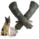 thumbnail image 1 of Guantes de manejo de animales para perros, gatos, pájaros, serpientes, loros, lagartos, antimordeduras/arañazos, jardinería, guantes protectores de animales salvajes ACTIVE Biensenido a ACTIVE, 1 of 4