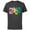 Charcoal, variant on Disney Minnie Mouse 2022 New Year’s Eve - Short Sleeve Cotton T-Shirt for Adults - Customized-Black