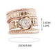 thumbnail image 3 of Reloj de pulsera con diamantes tachonados para mujer., 3 of 3