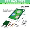 GoSports BattleChip Backyard Golf Cornhole Game Includes Chipping
