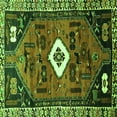 thumbnail image 1 of Ahgly Company Indoor Square Persian Green Traditional Area Rugs, 3' Square, 1 of 1
