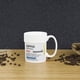 thumbnail image 2 of Taza de cerámica en forma de Pastillero Para Café Chocolate Etiqueta con Receta de Farmacia HappyWare Pastillero Coffe, 2 of 4