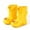 3D Duck Head, variant on Toddler and Little Kids Lightweight EVA Waterproof Rain Boots with Cord Lock, Anti-Slip Cartoon Mud Boots for Boys and Girls, Sizes 9C-1Y