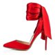 thumbnail image 1 of Zapatos de tacón alto para mujer con correa en el tobillo y tacón de aguja, 1 of 5
