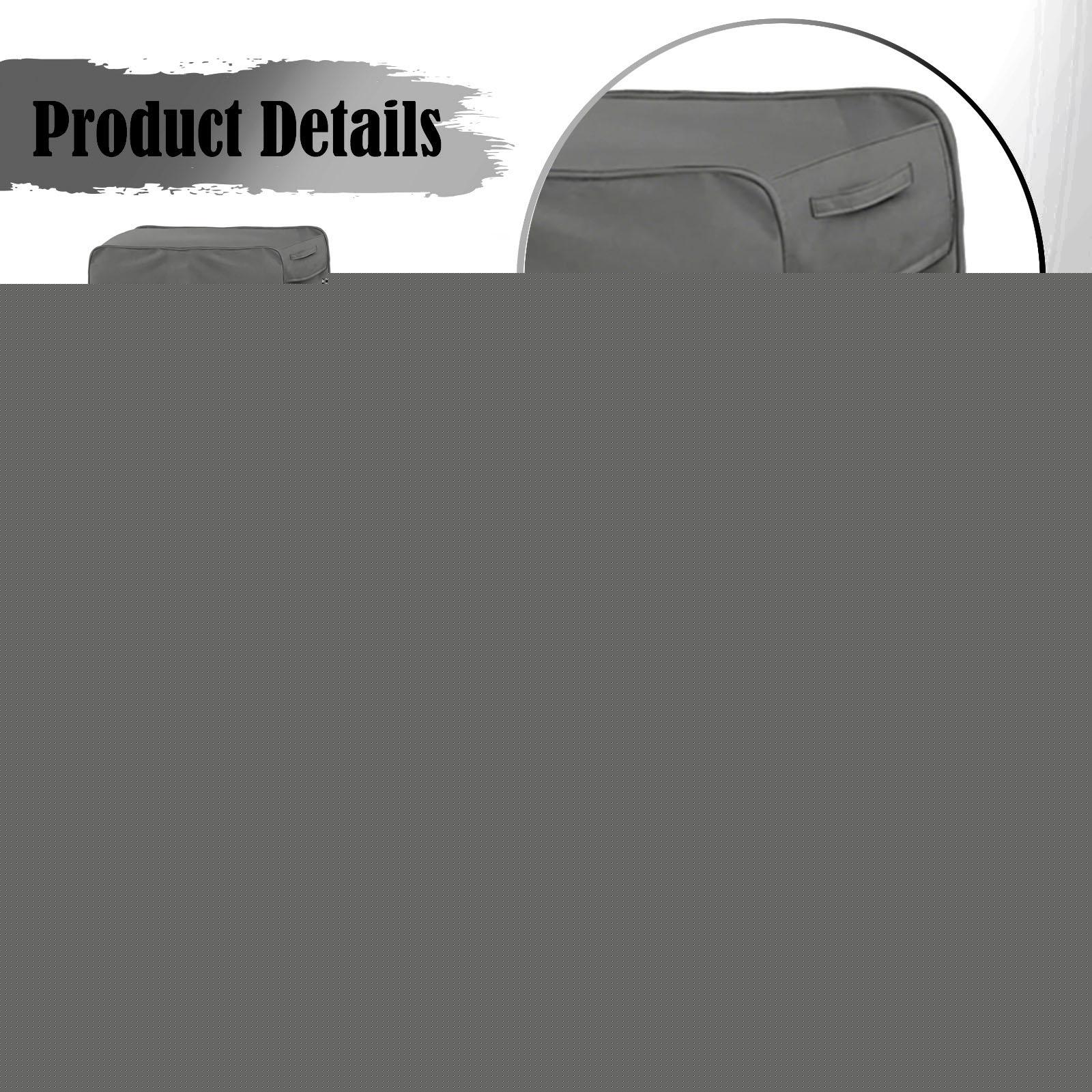Aymzbd Garden Hose Reel Cover Protect Waterproof Protector for Lawn Yard Outdoor gray