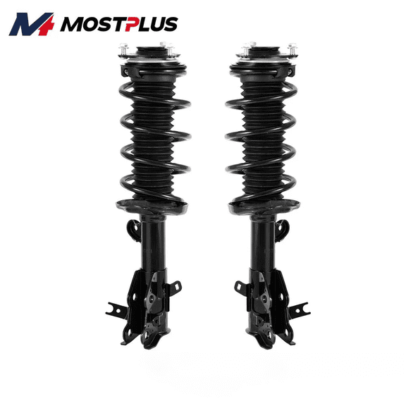 MOSTPLUS 2PCS Front Shock Struts w/ Coil Spring Assembly for 2012-2015 Honda Civic Coupe