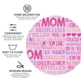 thumbnail image 4 of Disketp Best Mom Ever Funny Coasters,6 Pcs Leather Coasters With Holder, Perfect Housewarming Hostess Gifts,Protect Furniture From Water Marks Scratch And Damage, 4 of 9