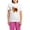 With Pink Pant, variant on CafePress - Pomeranian Head Dog Art Women's Light Pajamas - Women's Short Sleeve Print T-Shirt and Pants Light Cotton Pajama Set
