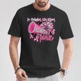 thumbnail image 2 of In October We Wear Pink with Cheer T-Shirt - Breast Cancer Awareness Cheerleader Support Tee, Pink Ribbon Spirit Shirt, 2 of 3