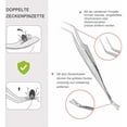 thumbnail image 3 of Pinzas para garrapatas para perros y gatos, juego de 5 pinzas para garrapatas profesionales, pinzas para garrapatas seguras y eficaces para humanos y animales, 3 of 5