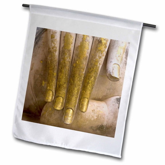 3dRose, Buddha Statue at Wat Si Chum, Thailand-AS36 AWR0009 - Alison Wright, 12 x 18 inch Garden Flag