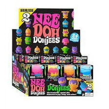 Schylling NeeDoh Dohjees Series Mystery Random Figure, 2 Pack