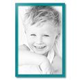 thumbnail image 2 of ArtToFrames 17" x 26" Aqua Picture Frame, 17x26 inch Green Wood Poster Frame (WOM-4428), 2 of 8