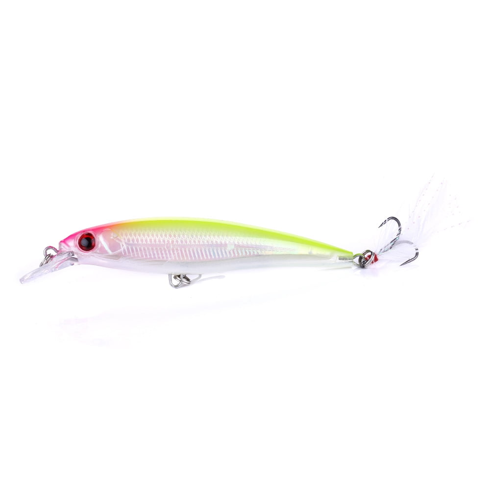 HENGJIA Fishing Deep Diving Fishing Lures Large Swimbait Sinking Minnow Lure Freshwater Jerkbait Lure 5Pcs/kit