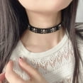 thumbnail image 6 of Gothic Style Adjustable Necklace Collar Edgy Metal, 6 of 16