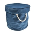 thumbnail image 1 of Organizador de juguetes, tapete de juego, canasta de juguetes para bebé, bolsa de juguetes plegable, almacenamiento infantil plegable, tapete de juego para bebé - Azul marino (L), 1 of 5