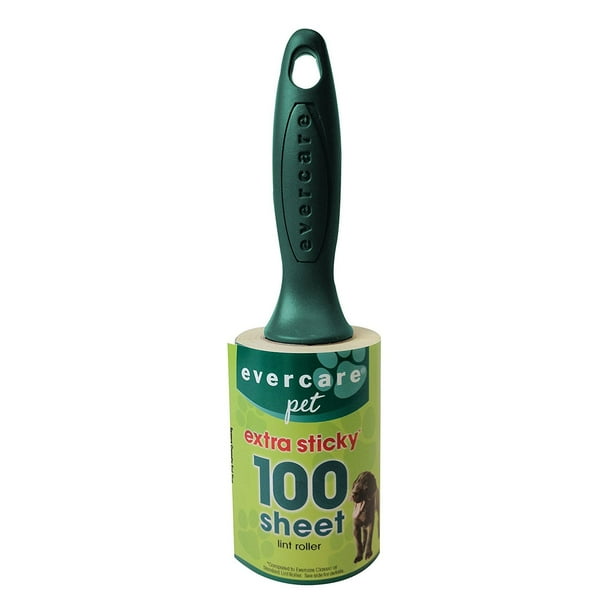 Evercare Pet Plus Extreme Stick Lint Roller 100 Sheet 9.5" x 2.75" x 2.