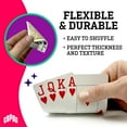 thumbnail image 3 of Copag Legacy Design Cartes à Jouer 100 % Plastique Poker Format Jumbo Index Rouge/bleu Ensemble à Double Jeu, 3 of 5
