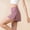 Light Purple, variant on Glare Sports Short Skirt For Women And Winter Quick Drying Running Skirt Fitness Yoga Skirt Pants Split Double Layered Tennis Skirt