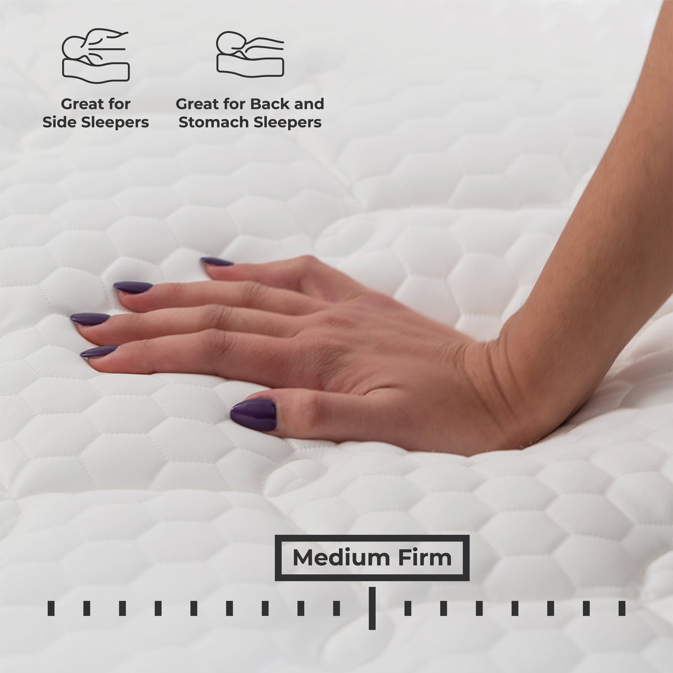 The Allswell Supreme Cooling 14" Twin XL Bed in a Box Hybrid Mattress