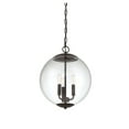 thumbnail image 5 of Trade Winds Katie Glass Globe Pendant in Oil Rubbed Bronze, 5 of 6