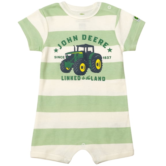 John Deere Romper Newborn to Toddler