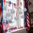 thumbnail image 5 of Xheghe Independence Day Foam Ball Pendants - Festive Decorative Orbs for Holiday Celebrations - Perfect for Parties, Centerpieces, and Patriotic Decor, 5 of 6