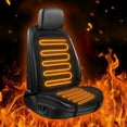 thumbnail image 2 of Hearth & Gear 24V Heated Car Seat Cushion 45 65 ℃ Heated Car Seat Cushion With Elastic Band Quick Heating Intelligent Control Car Seat Heating Pad For Winter Car Seat Tub Bar Exercise Exercise Peddles, 2 of 7
