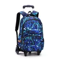 thumbnail image 2 of Sac à Dos Scolaire Roulant Multicolore Grande Capacité Six Roues, 2 of 5
