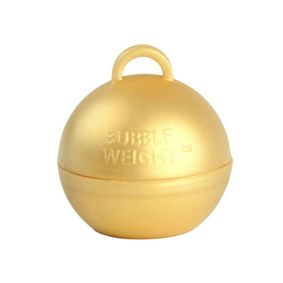 35-gram Bubble Weight - Metallic Gold Balloon Weights - 10 pcs