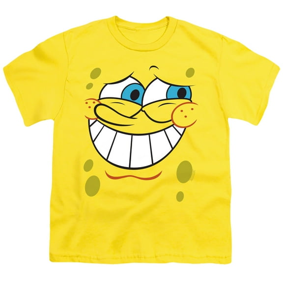 Spongebob Guilty Face Unisex Youth T Shirt