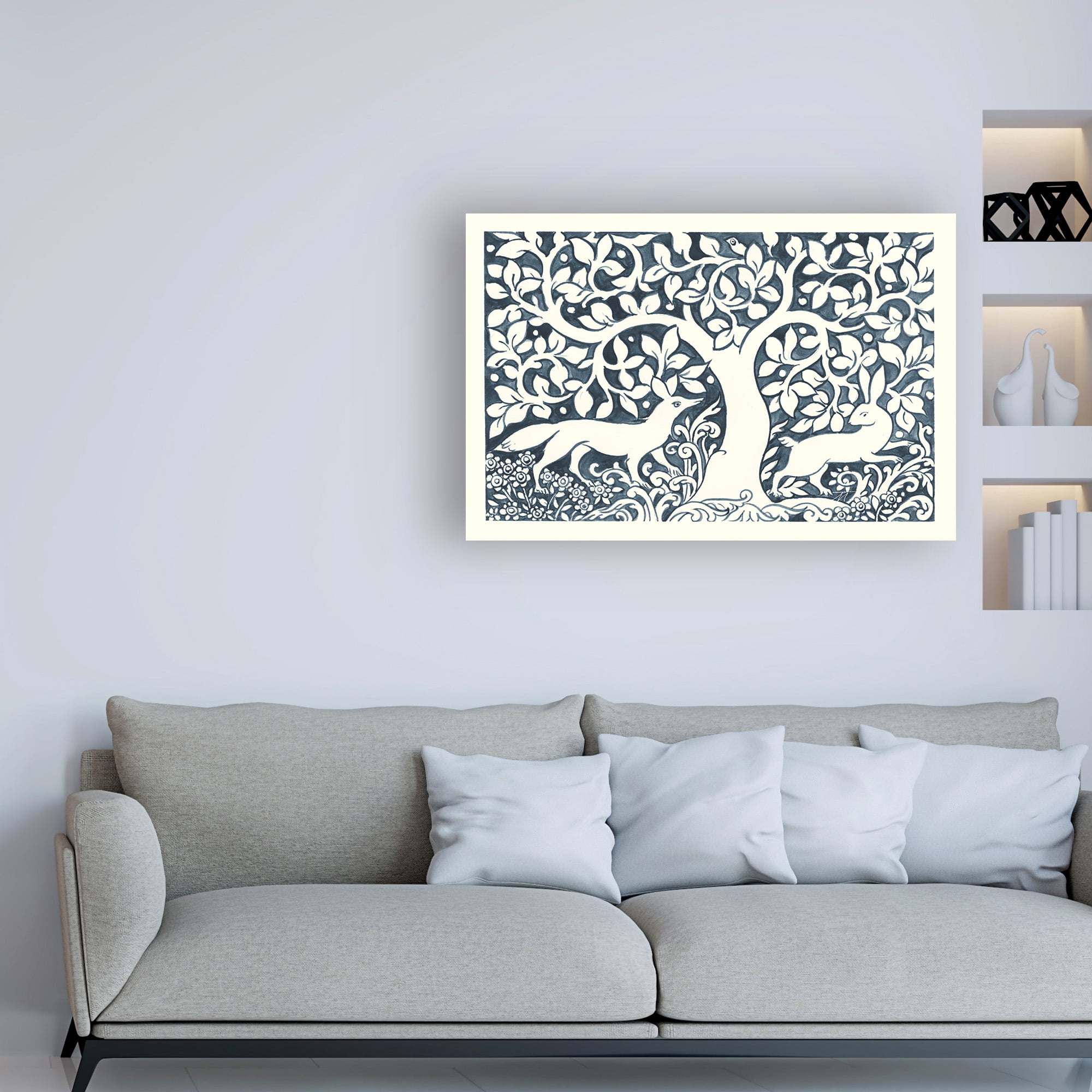 Trademark Fine Art 'Forest Life III' Canvas Art by Miranda Thomas